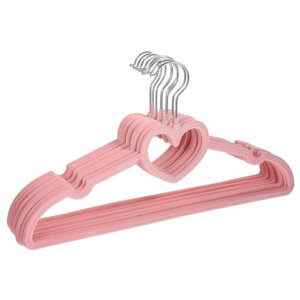 NUOLUX�n���K�[�ߗރn���K�[����Ȃ��X�[�c�W���P�b�g�x�[�V�b�N360°��]�t�b�N�m��������[�s���N40cm10�{