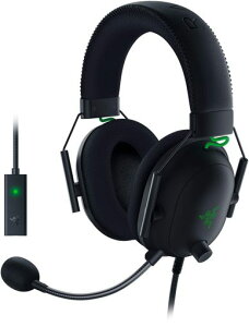 RazerBlackSharkV2�Q�[�~���O�w�b�h�Z�b�gUSB�T�E���h�J�[�h�t�w�b�h�Z�b�gUSB3.5mm�A�i���OTHX7.1ch���̉��������Z�p�̗p�`�^���R�[�g50mm�h���C�o�[�P��w�����}�C�N�m�C�Y�L�����Z�����O