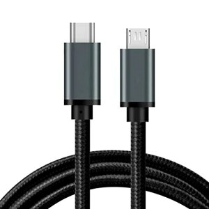 TypeCMicroUSBP[u1m1{ZbgPopolier(USBCtomicro)OTGP[u2.4Ao̓^CvC}CN^CvB[dUSB2.0f[^]AndroidX}zȂǂɑΉ(O[)