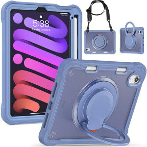 cuuiPadMini6iPadMini7P[X|360°]y[iPadmini6/iPadminiA17ProJo[V_[Xgbvtn[hPC+VROX^h