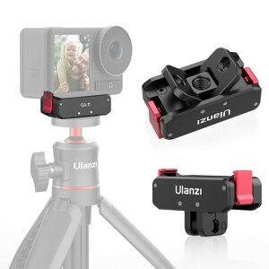 ULANZI DJI ACTION 3p OA-11fAC^[tF[XC}Eg 1/4lW Orp C}Olbgx[X ANVJANZT[ ϏՌ RlN^[ A~ DJI ACTION 3/DJI ACTION 4ɑΉ