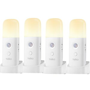 YELKO���[�V�����Z���T�[�i�C�g���C�g2000mAh�[�d���o�b�e���[�쓮�|�[�^�u�������\�i�C�g���C�g5�i�K�̖��邳���x���q���A��l�p�v���X�`�b�N�z���C�g