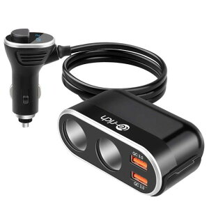 Te-RichVK[\Pbg2Ausbԍڏ[dQC3.0}[d2USB|[gő96W12V/24VԑΉdLEDtߕוی쒅E\(ubN)iPhone6sPlusΉ