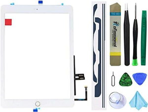 iPad6620189.7C`(A1893A1954)pXN[fW^CU[(LCD͊܂܂܂)z[{^t+vCXg[ڒ+c[Zbg(zCg)