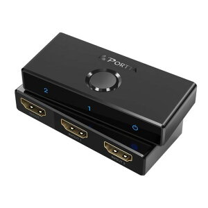 HDMI切替器4K60HZPORTTA双方向セレクター2入力1出力2.0分配器1入力2出力HDMI切り替え機HDRHDCP2.33D対応Blu-rayXBoxPS4PS5firestickHDTV