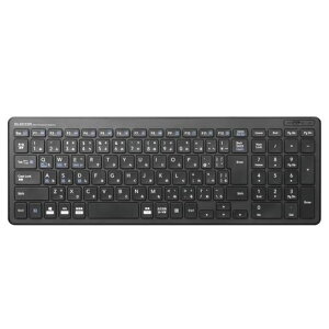 エレコムキーボードBluetoothパンタグラフコンパクトキーボードWindows・Mac・iOS・Android対応ブラックTK-FBP101BK