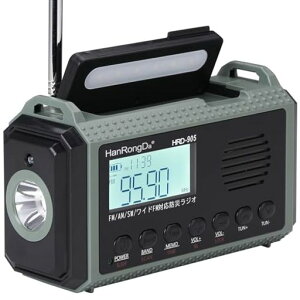 HanRongDahЃWIZg/AM/FM/ChFMΉ[dd\[[//USB-C[ddrdfW^v/^C}[/SOSA[@\t10000mAhX}z[dΉЊQnk΍AEghAz[c