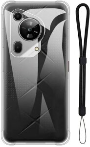 ForFOSSiBOTF112Pro5Gケース保護カバークリア【ZENGZOUZ】TPU製薄型超軽量擦り傷防止全面保護柔らかい手触り指紋防止(クリア)