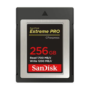 yTfBXNKizCFexpressTypeB256GBőǎ葬x1700MB/bSanDiskExtremePROSDCFE-256G-GH4NN