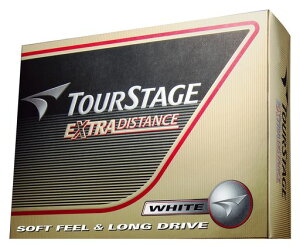 BRIDGESTONE(ブリヂストン)ゴルフボールTOURSTAGEエクストラディスタンス1ダース(12個入り)ホワイトTEWX