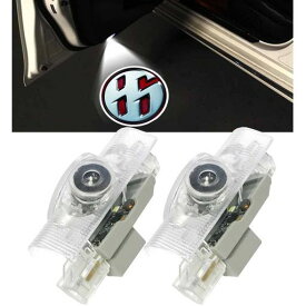 Minile86車用カーテシライトドアウェルカムライトカーテシランプLEDロゴ投影車用カーテシZN6ドアランプ2個セットforZN686