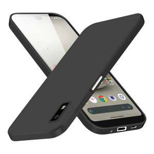 AQUOSwish3ケースSH-53DA302SHスマホケースアクオスSH-M25カバーシリコン黒耐衝撃ソフト軽量薄型ストラップホール付き保護カバーブラック