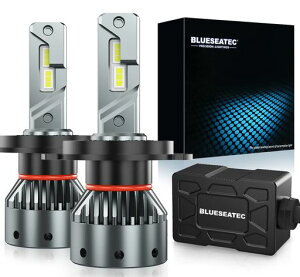 y邳ŋzBLUESEATEC H4 LEDwbhCg  H4 HI/LO LEDou 20000LM 50W Px ԌΉ LZ[ 12V/24V(nCubhԁEEVԑΉ) dH ]pt@t 
