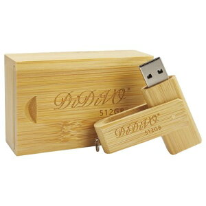 DIDIVO USB 512GB USB 2.0Ή tbVhCu ^ y ] f[^] ǎ葬xő30MB/S USBؐ̒|̃Mtg{bNX [^] WINDOWS PCɑΉ (512 GB)