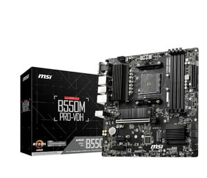 MSIB550MPRO-VDHAMDRyzen5000/4000G/3000V[YvZbTΉSocketAM4DDR4PCIe4.0ΉMicro-ATX}U[{[hMB6468