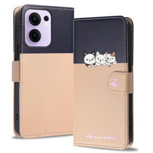 Reddylin�Ή�OPPOReno13A�P�[�X�蒠�^���킢���L�I�b�|���m13a�P�[�X�蒠�^���z�^TPU�f�ޑS�ʕی�J�[�h���[Reno13a�X�}�z�P�[�XOPPOReno13A�J�o�[�����X�^���h�@�\