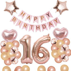 16Βao[DtZbgo[16HAPPYBIRTHDAYK[hn[gDᕗDo[Xf[o[l̎q[YsN