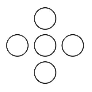Ofowin5個入りOリングニトリルゴム28mmx33.3mmx2.65mmブラックオーリング28mmの内径33.3mmの外径2.65mm幅円形シールガスケット耐熱耐油防水耐摩耗性車エアコン