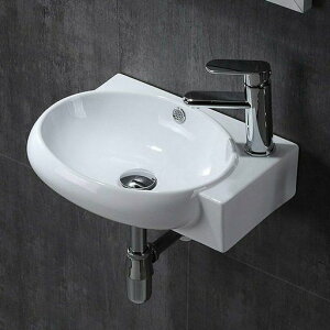 UrChoiceLtdおしゃれ洗面ボール小型洗面ボウル壁掛け洗面鉢手洗器手洗台壁付け型トイレ洗面台陶器シンプル