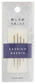 ダルマ刺し子針SASHIKONEEDLE糸通し付き01-8861