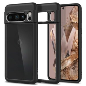 SpigenGooglePixel8Pro�P�[�X�N���ATPU�o���p�[�P�[�X2�d�\���ČRMIL�K�i�擾�ϏՌ����菝�h�~���΂ݖ������C�����X�[�d�Ή��E���g���E�n�C�u���b�hACS06317(�}�b�g�E�u���b�N)