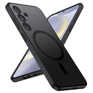 �yMagSafe�Ή��E�ČR�K�i�zHolidiGalaxyS24�P�[�XMagSafe�}�b�g���}�O�l�b�g���ڕČRMIL�K�i�S�ʕی샏�C�����X�[�d���ςȂ���d�\���M�����N�V�[s24�P�[�XMagsimpl-Series�������u���b�N