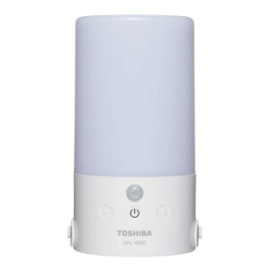 東芝(TOSHIBA)センサー付きLEDランタン防水性能(JISIPX4)無段階調光&調色(白色/電球色)機能付人感&明暗センサー搭載LKL-4000(W)