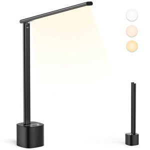 デスクライトLEDコードレスHapfish5000mAhスタンドライト電気スタンド卓上ライトおしゃれ【充電式・調光調色・目に優しい・回転可能】テーブルランプ間接照明勉強・読書・仕事に適してい…