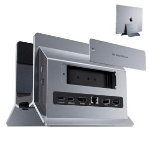 PULWTOP11in1USBC�h�b�L���O�X�e�[�V����MacbookPro/Air�p�c�u��Type-C�X�^���h�ƃh�b�N��̌^�g���h�b�L���O1*HDMI4K@60Hz+1*SSD�X���b�g�t(�܂܂�Ȃ�)+2*USB-A