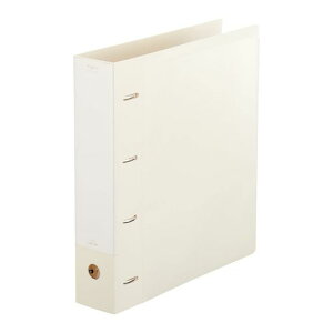リヒトラブmyfa推し活4穴リングコレクションファイルワイドA4ミルキーホワイトF3301-0