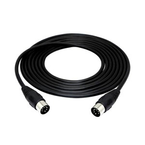 SinLoonmidiP[uA7-PinDIN10midiP[uAftDINIX-IXI[fBIMIDIP[uMIDIL[{[h(VZTCU[AIKAGNgbNsAmAMIDIM^[Ȃ)Black(3M7DIN