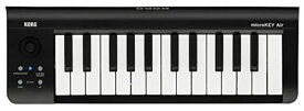 KORG(コルグ)MIDIキーボードmicroKEY2AirDTM/25鍵盤/コントローラー/Bluetooth/ワイヤレス接続/プラグイン付属