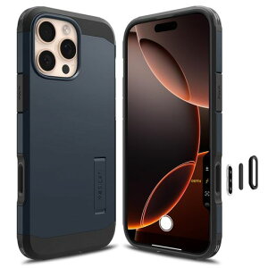 Spigen�y�J�����R���g���[���J�o�[�t���ziPhone16Pro�P�[�XMagSafe�Ή��}�O�l�b�g���ڃX�^���h�{�^���ی욺�h�~�}�b�g�ϏՌ��ČRMIL�K�i�^�t�E�A�[�}�[(AI)T�E�}�O�t�B�b�gACS08511