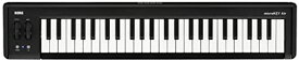 KORG(コルグ)ワイヤレスMIDIキーボードコントローラーBluetoothDTMプラグイン付属microKEY2Air(マイクロキー・エアー)49鍵盤