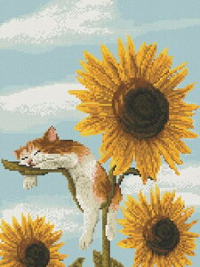 OWN4BNXXeb`hJLbg}ĈA11ctЂ܂ƔLSҌ̊ȒPȎhJZbg38x48cmCrossStitch