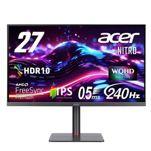 ACER�Q�[�~���O���j�^�[NITRO27�C���`IPS�����WQHD240HZ0.5MSDELTAE 2��������HDMI2.0DISPLAYPORT�X�s�[�J�[�w�b�h�z���[�qPCPS5XBOXX|SVESA�}�E���g�Ή�