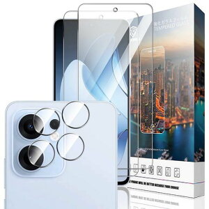 Nutmeg対応OppoReno13Aガラスフィルム+カメラフィルムOppoReno13A強化ガラス【日本旭硝子素材】硬度9H気泡ゼロ高透過率飛散防止耐衝撃指紋防止