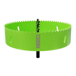 CSOOMアップグレード版バイメタルホールソー穴あけドリルビット切削工具石膏ボード・プラスチック・木材・合板・薄鉄板・薄アルミ板などの穴あけ作業に使われます。直径170mm