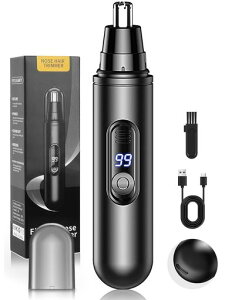 【2025革新&LCD画面】鼻毛カッターメンズエチケットカッター鼻毛切りType-c充電式1台多役電動はな毛カッター眉毛耳毛切り鼻けシェーバー軽量コンパクト持ち運び便利水洗い可耳毛カッター…