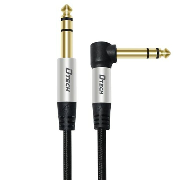 ギターオーディオケーブル 6.35mm 1/4 TS ギターケーブル オス-オス バランスステレオケーブル エレキギターベースアンプ  オーディオケーブル 6.35mm から 6.35mm オス-オス バランスケーブル エレキギター ベース アンプ ミキサー スピーカ 6.35mm 1/ 4 TS ギターケーブル ... ギターオーディオケーブルケーブル6.35mmから6.35mmオスバランスケーブルエレキギターベースアンプミキサースピーカー1/4イン