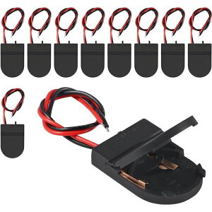 �T���R�XCR2032�{�^���d�r�̓d�r�\�P�b�g�z���_�[10��ON-OFF�X�C�b�`�t���̃P�[�X�J�o�[3V�o�b�e���[�{�b�N�X