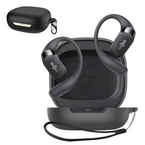 ForShokzOpenFit2�P�[�X[HVUYAL]�����h�~�p�̃t�b�N�𓋍ڂ����y�ʃL�Y�h�~�h�o�����ɂ����_�炩�ȃV���J�Q���̃X�|�[�c�N�[���ȃf�U�C���Ռ��z���X�����\�t�g�P�[�X�J�o�[�����h�~�ی�(�c