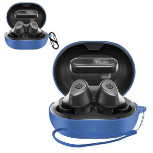 ForSteelSeriesArctisGameBuds�P�[�X[HVUYAL]�����h�~�p�̃t�b�N�𓋍ڂ����y�ʃL�Y�h�~�h�o�����ɂ����_�炩�ȃV���J�Q���̃X�|�[�c�N�[���ȃf�U�C���Ռ��z���X�����\�t�g�P�[�X�J�o�[