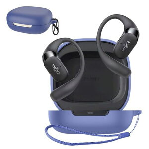 ForShokzOpenFit2�P�[�X[HVUYAL]�����h�~�p�̃t�b�N�𓋍ڂ����y�ʃL�Y�h�~�h�o�����ɂ����_�炩�ȃV���J�Q���̃X�|�[�c�N�[���ȃf�U�C���Ռ��z���X�����\�t�g�P�[�X�J�o�[�����h�~�ی�(�c