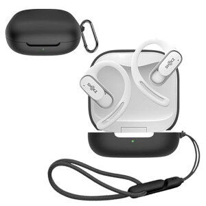 ForShokzOpenFitAir�P�[�X�yLAZIRO�z�_�炩�ȃV���J�Q���̃X�|�[�c�N�[���ȃf�U�C���Ռ��z���h���h�o�y�ʕ����h�~�p�̃t�b�N�𓋍ڂ����X�����\�t�g�P�[�X�J�o�[�����h�~ShokzOpenFitAir�Ή��p