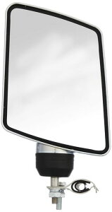 ジェットイノウエ(JetInoue)バックショットミラーVer.1Sショートステーオールステンレストラック用補助ミラー後方安全死角補助運転席側クロームメッキ501442