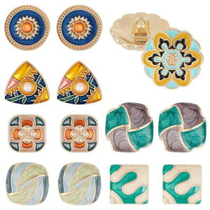 PHPandaHall14�Z�b�g7�����{�^�����^���{�^���G�i�����{�^�����g���������m���p�R�[�g�p�{�^��1���ԎO�p�X�N�G�A�D���{�^���ƒ�p��D������DIY�D�������C��