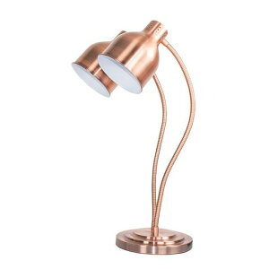 MXBAOHENGランプウォーマーヒートランプウォーマーヒートランプフードウォーマー保温型卓上用品ダブルランプ食品加熱灯ビュッフェ食べ放題レストラン関連など家庭用業務用110V(ローズゴ…