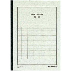 コクヨノ-4VN統計ノート6号(セミB5)縦罫6本40枚10冊セット