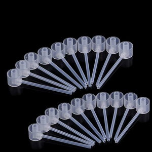 Kingsie香水詰め替えノズル20個セットアトマイザーボトルディスペンサーポンプスプレーボトル転送ツール香水補充用補充ポンプ